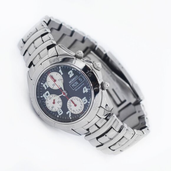 Movado Mens Kingmatic Chrono Valjoux 7750 Watch - Picture 4 of 6